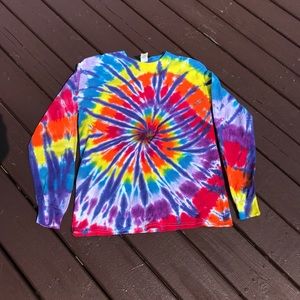 Long sleeve T-shirt Tie Dye
